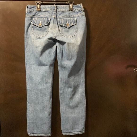 Simply‎ veraVera Wang jeans size 4 cropped/ ankle - Picture 2 of 10